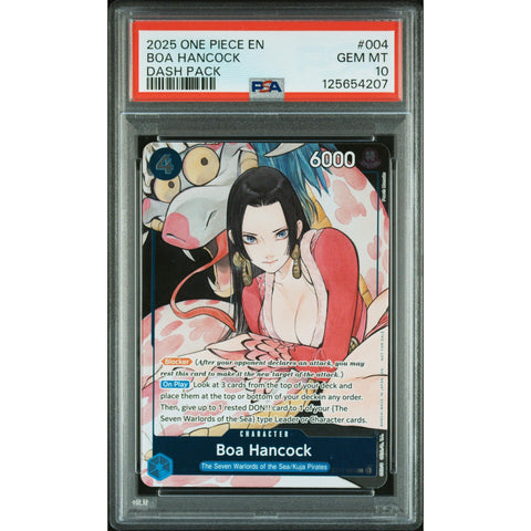 2025 ONE PIECE DASH PACK BOA HANCOCK 004 PSA 10