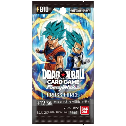 Dragon Ball Super Card Game JPN: Fusion World – Cross Force [FB10]