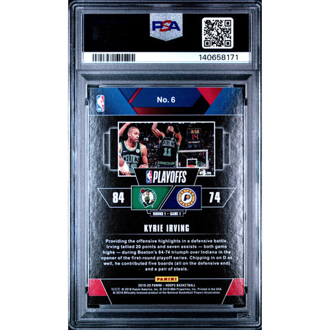 2019 PANINI PANINI HOOPS ROAD TO THE FINALS KYRIE IRVING 6 PSA 8