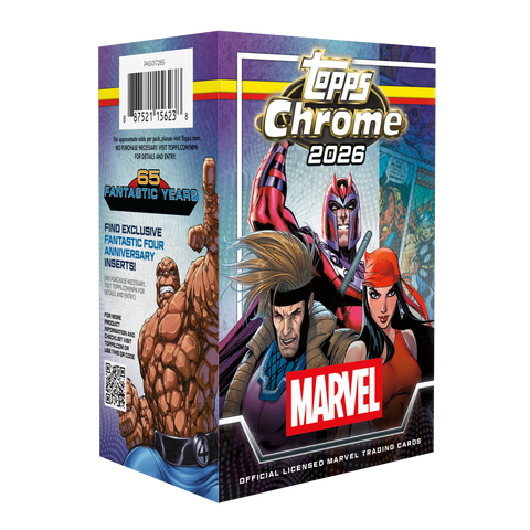 Topps: 2026 Chrome Marvel Comics - Value Box