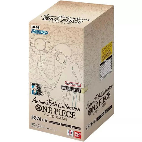 One Piece Card Game JPN: Anime 25th Collection Booster Box [EB-02]