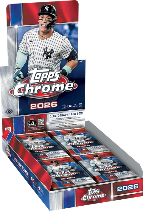 Topps: 2026 Chrome Baseball Hobby Box