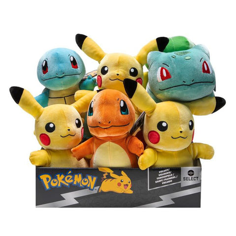 Pokemon Select 8" Velvet Plush
