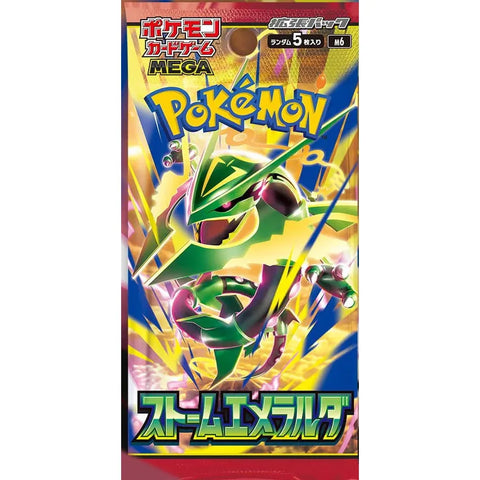 Pokemon TCG MEGA JPN: Storm Emeralda Booster Pack