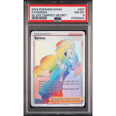 2022 POKEMON SILVER TEMPEST SERENA SECRET 207/195