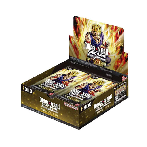 Dragon Ball Super Card Game: Fusion World - SAIYAN’s PRIDE [FB08] Booster Box