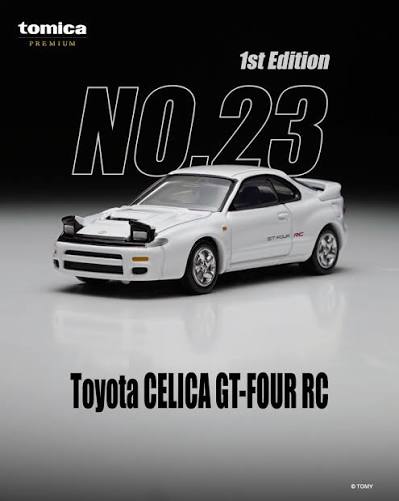 Tomica Premium 23: Toyota Celica GT-Four RC (Tomica Premium Commemorative Edition)
