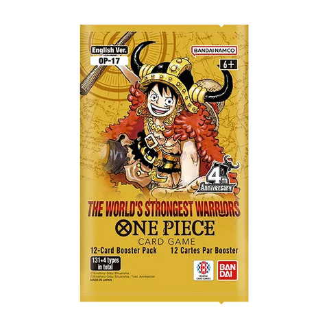 One Piece Card Game: THE WORLD’S STRONGEST WARRIORS [OP-17] Booster Box