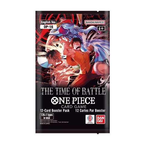 One Piece Card Game: THE TIME OF BATTLE Booster Pack [OP-16]