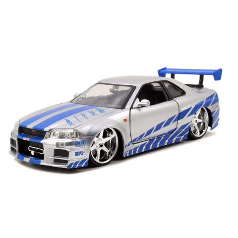 Jada: Fast & Furious - Brian's 2 Fast 2 Furious Nissan Skyline GT-R (BNR34)