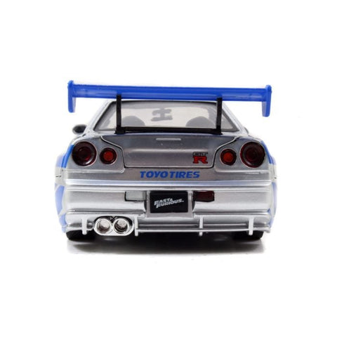 Jada: Fast & Furious - Brian's 2 Fast 2 Furious Nissan Skyline GT-R (BNR34)
