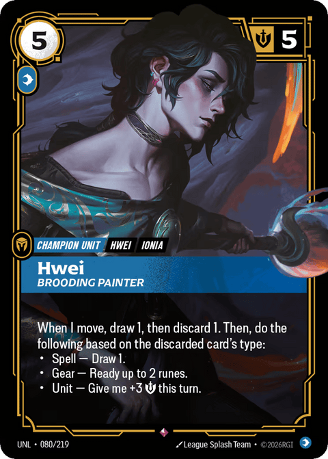 Hwei, Brooding Painter - 080/219