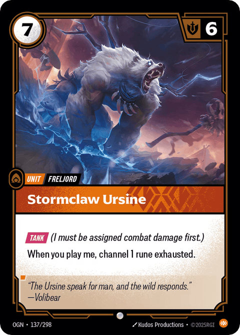 Stormclaw Ursine - 137/298