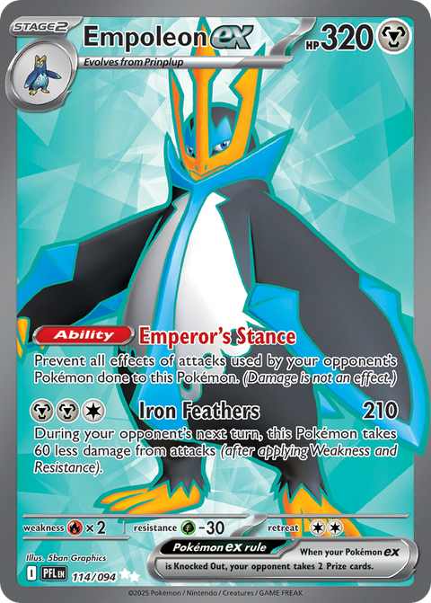 Empoleon EX - 114/094