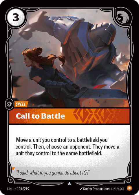 Call To Battle - 101/219