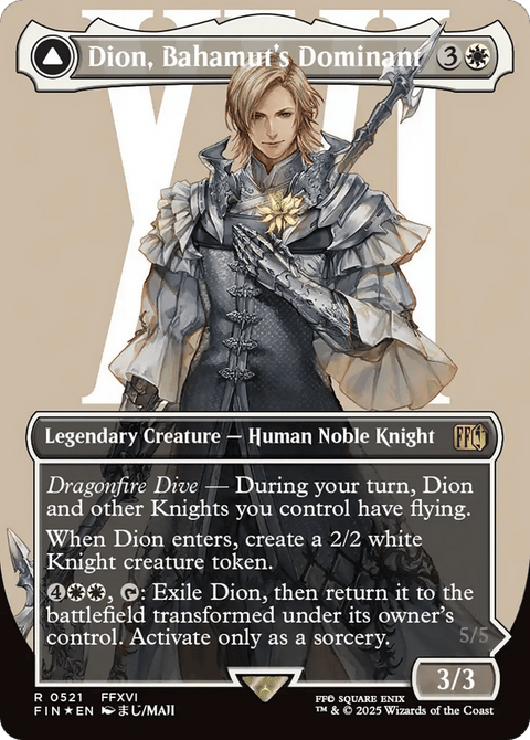 Dion, Bahamut's Dominant // Bahamut, Warden of Light - 521