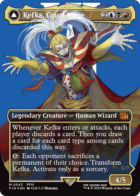 Kefka, Court Mage // Kefka, Ruler of Ruin - 543