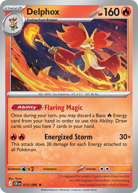 Delphox - 013/086