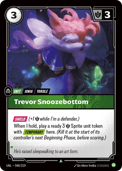 Trevor Snoozebottom - 048/219
