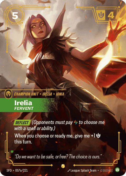 Irelia, Fervent - 057a/221