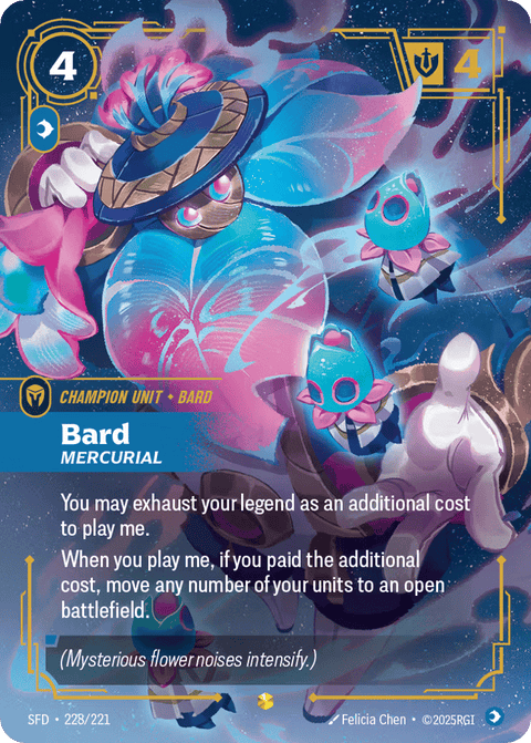 Bard, Mercurial - 228/221