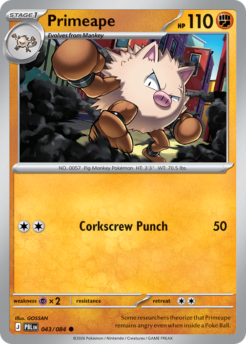 Primeape - 043/084