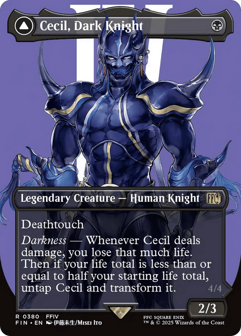 Cecil, Dark Knight // Cecil, Redeemed Paladin - 380