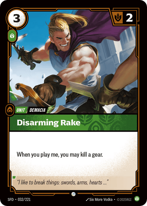 Disarming Rake - 032/221