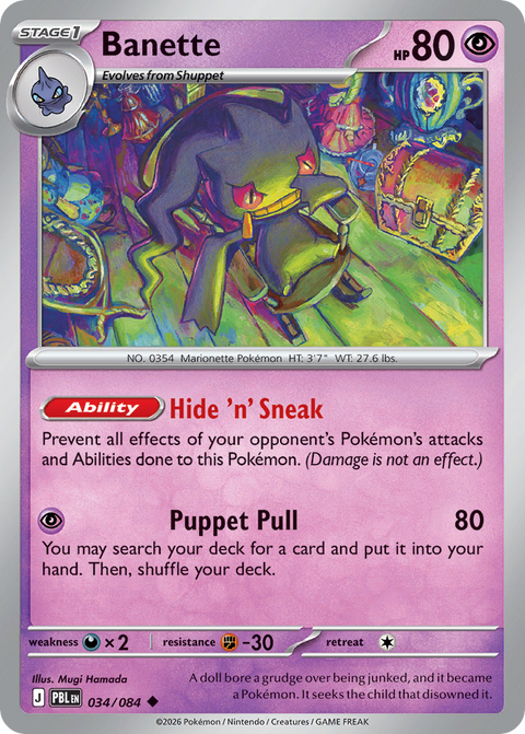 Banette - 034/084