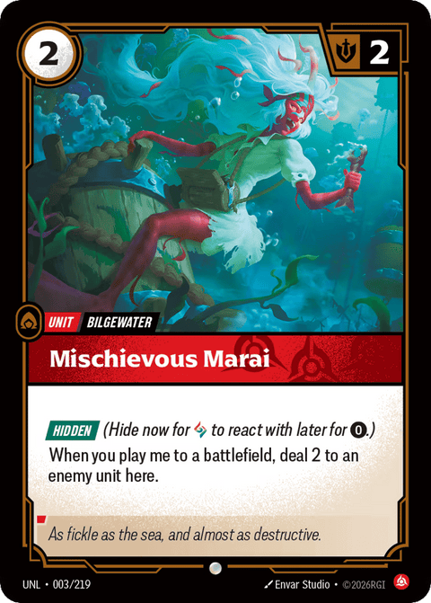 Mischievous Marai - 003/219