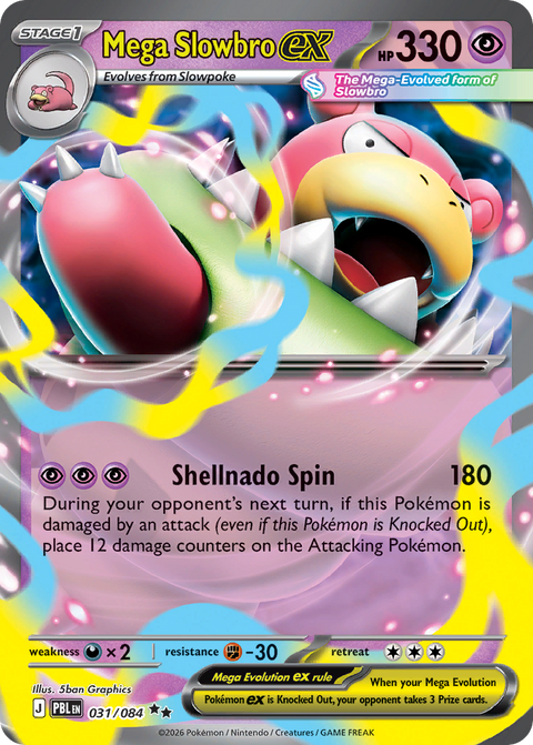 Mega Slowbro EX - 031/084