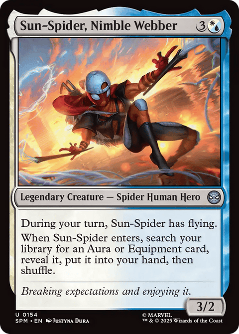 Sun-Spider, Nimble Webber - 154
