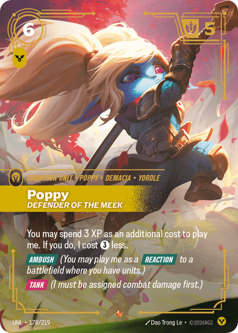 Poppy, Defender Of The Meek - 178a/219