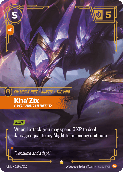 Kha'zix, Evolving Hunter - 119a/219
