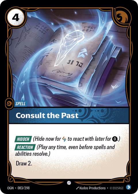 Consult The Past - 083/298