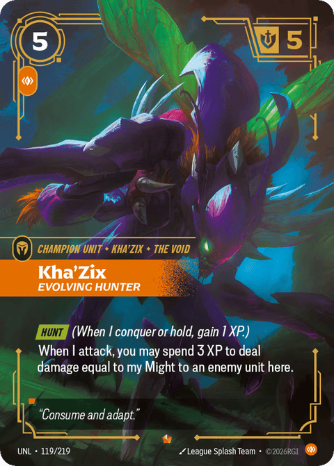 Kha'zix, Evolving Hunter - 119/219