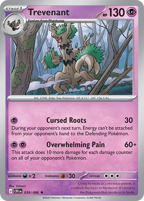 Trevenant - 039/086