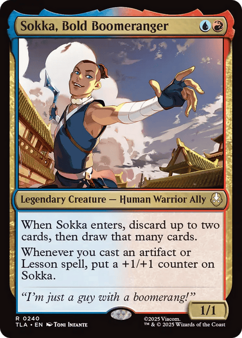 Sokka, Bold Boomeranger - 240