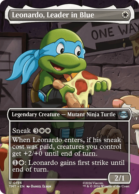 Leonardo, Leader in Blue - 196