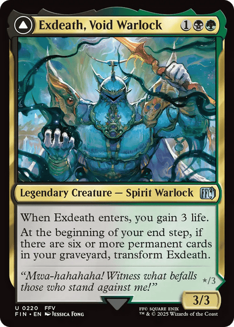 Exdeath, Void Warlock // Neo Exdeath, Dimension's End - 220