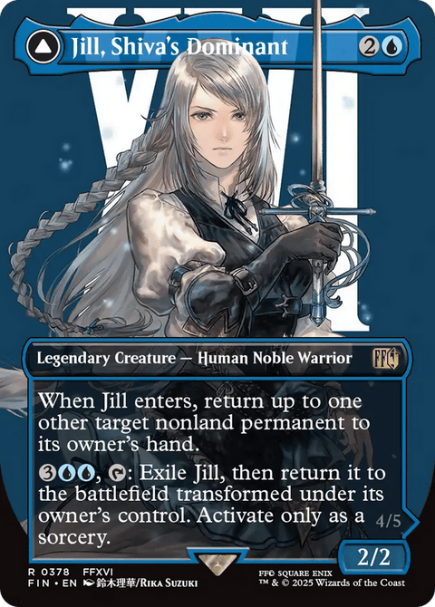 Jill, Shiva's Dominant // Shiva, Warden of Ice - 378