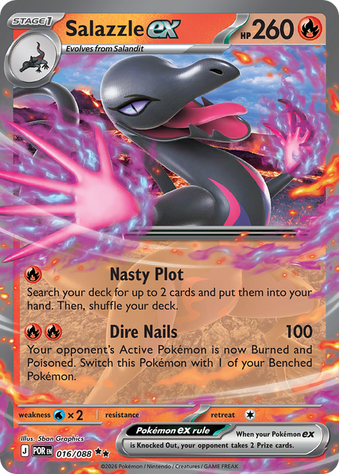 Salazzle EX - 016/088