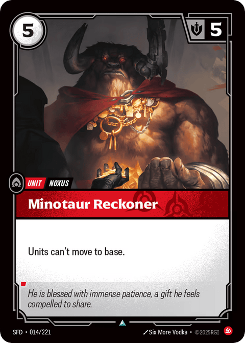 Minotaur Reckoner - 014/221
