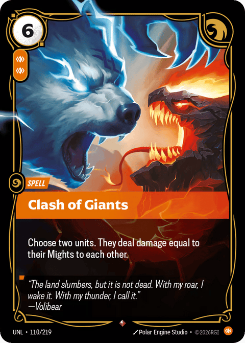Clash Of Giants - 110/219