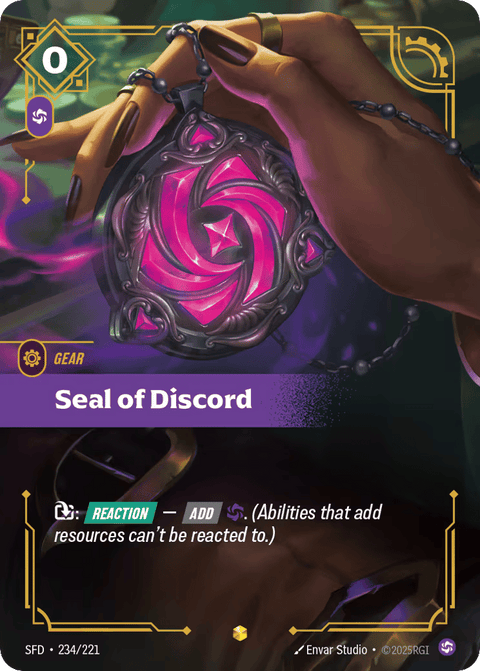 Seal Of Discord - 234/221