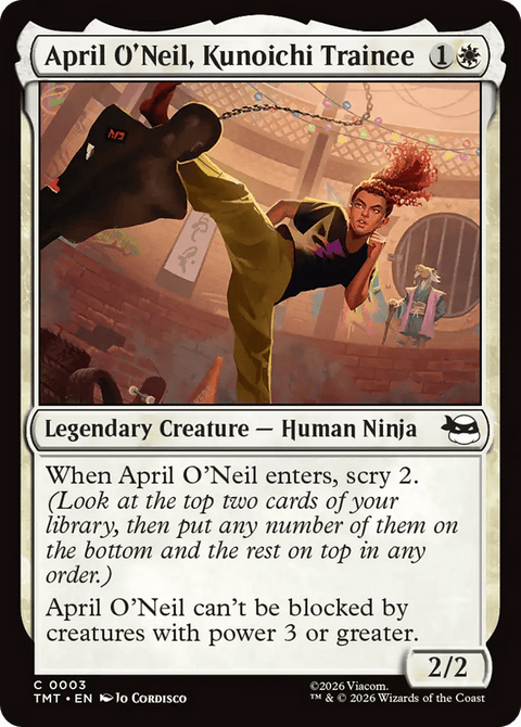 April O'Neil, Kunoichi Trainee - 3