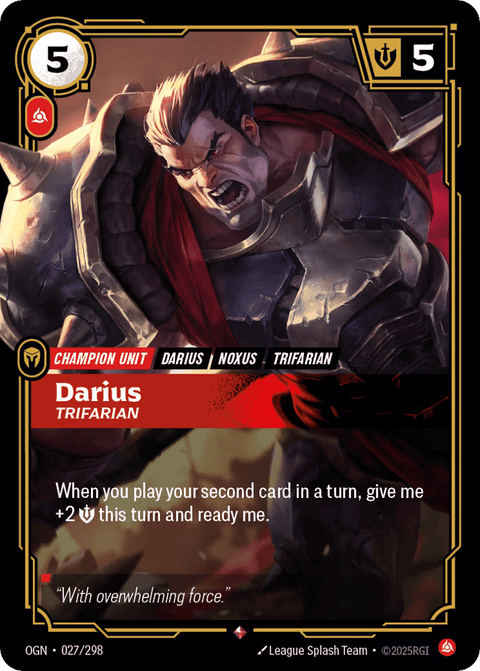 Darius, Trifarian - 027/298