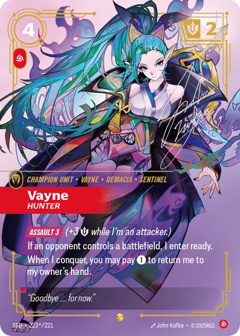 Vayne, Hunter - 223*/221