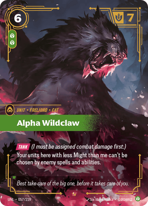 Alpha Wildclaw - 057/219