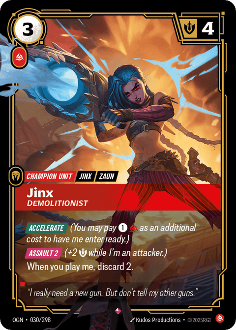 Jinx, Demolitionist - 030/298